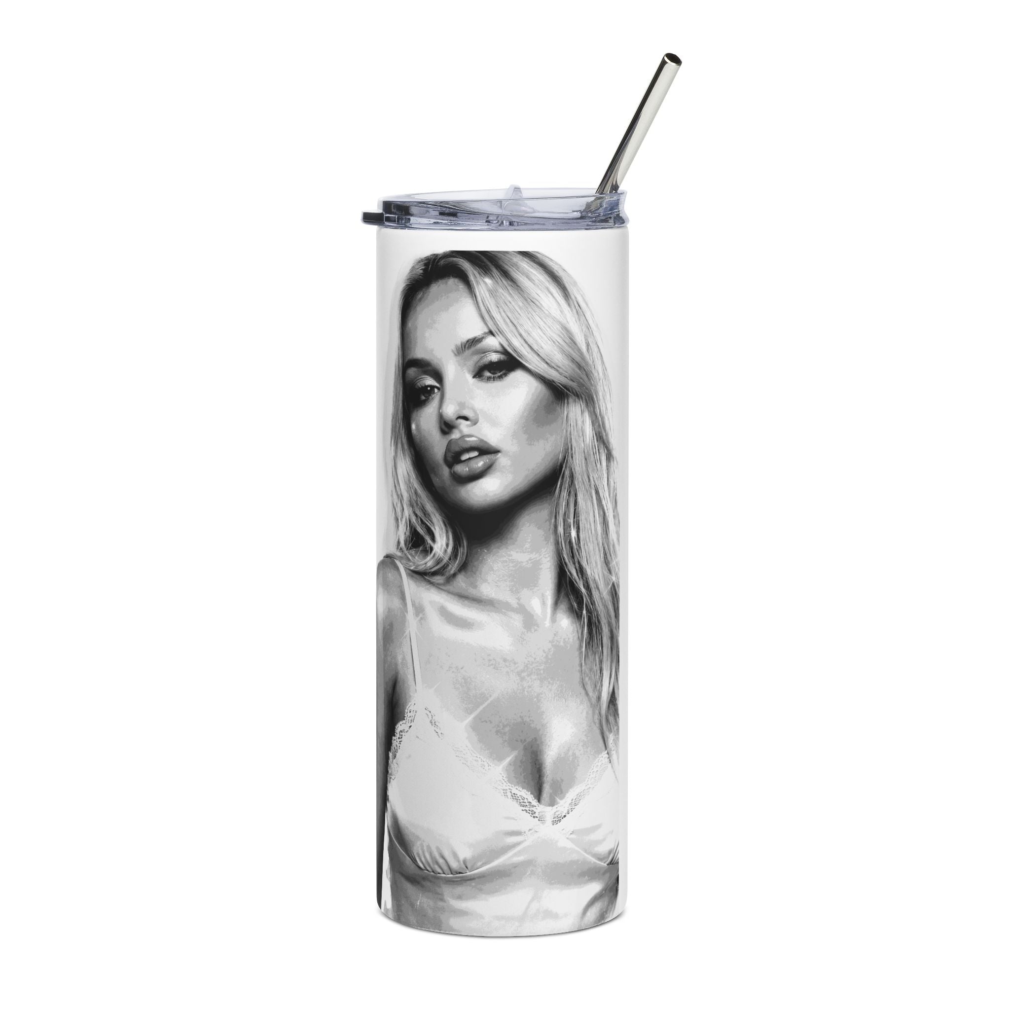 White Girl Poster Tumbler