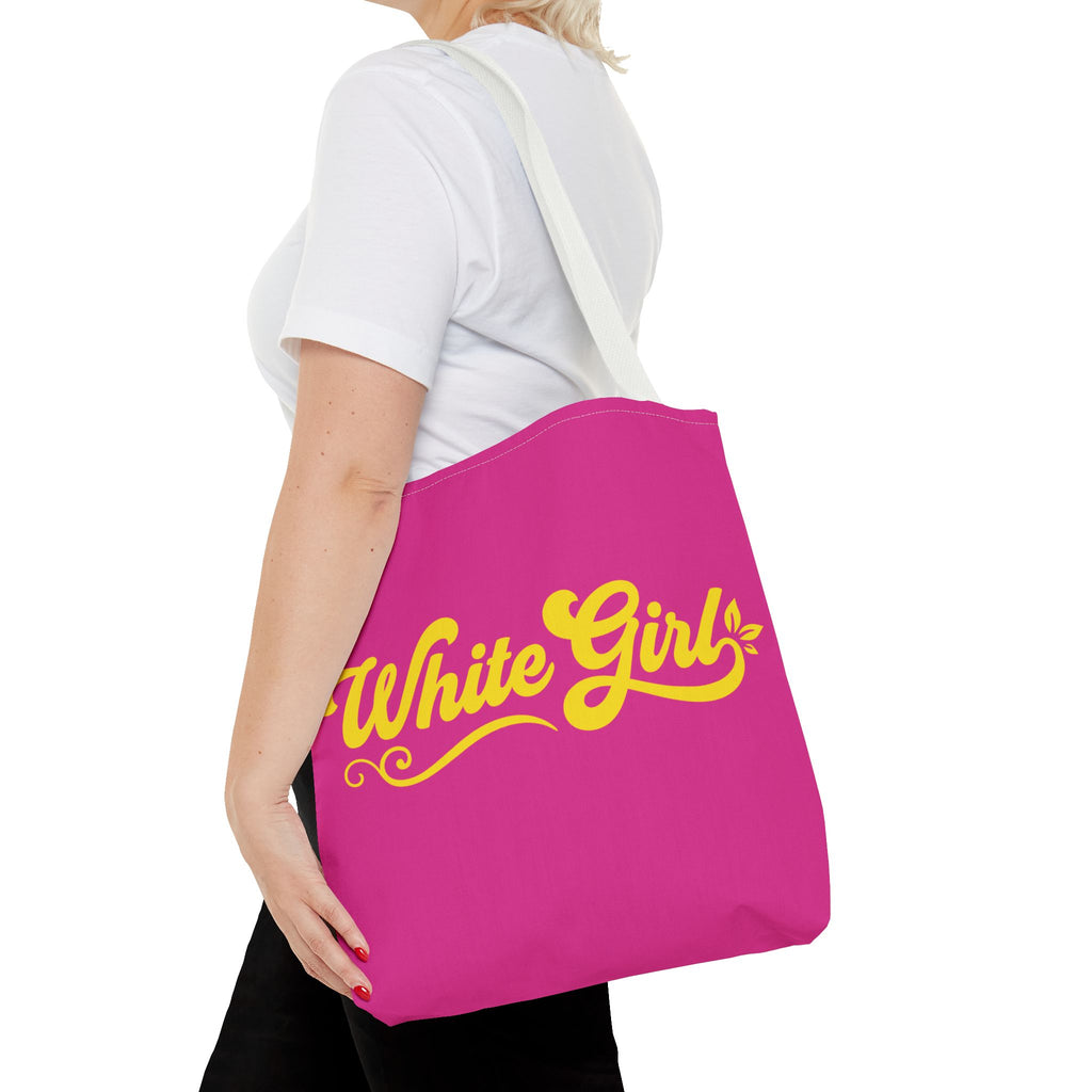 White Girl Tote Bag