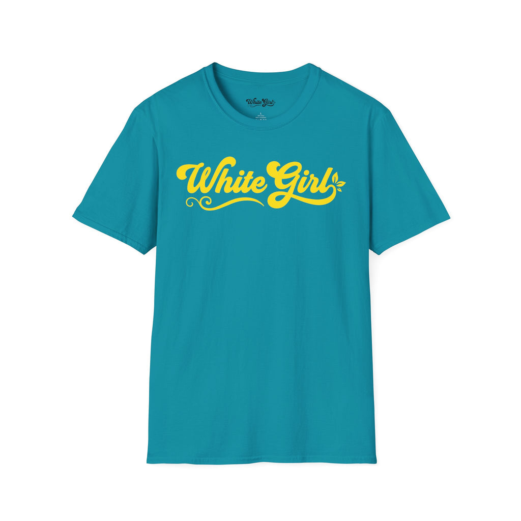 White Girl Poster T-Shirt