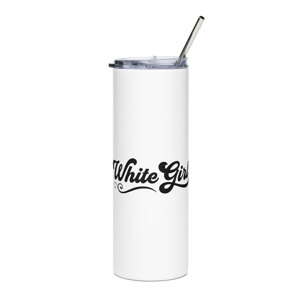 White Girl Poster Tumbler