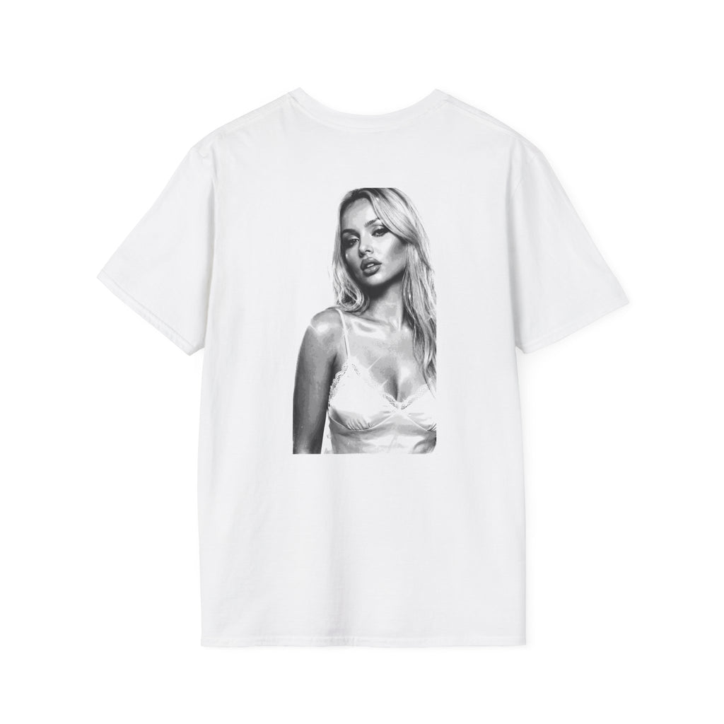 White Girl Poster T-Shirt