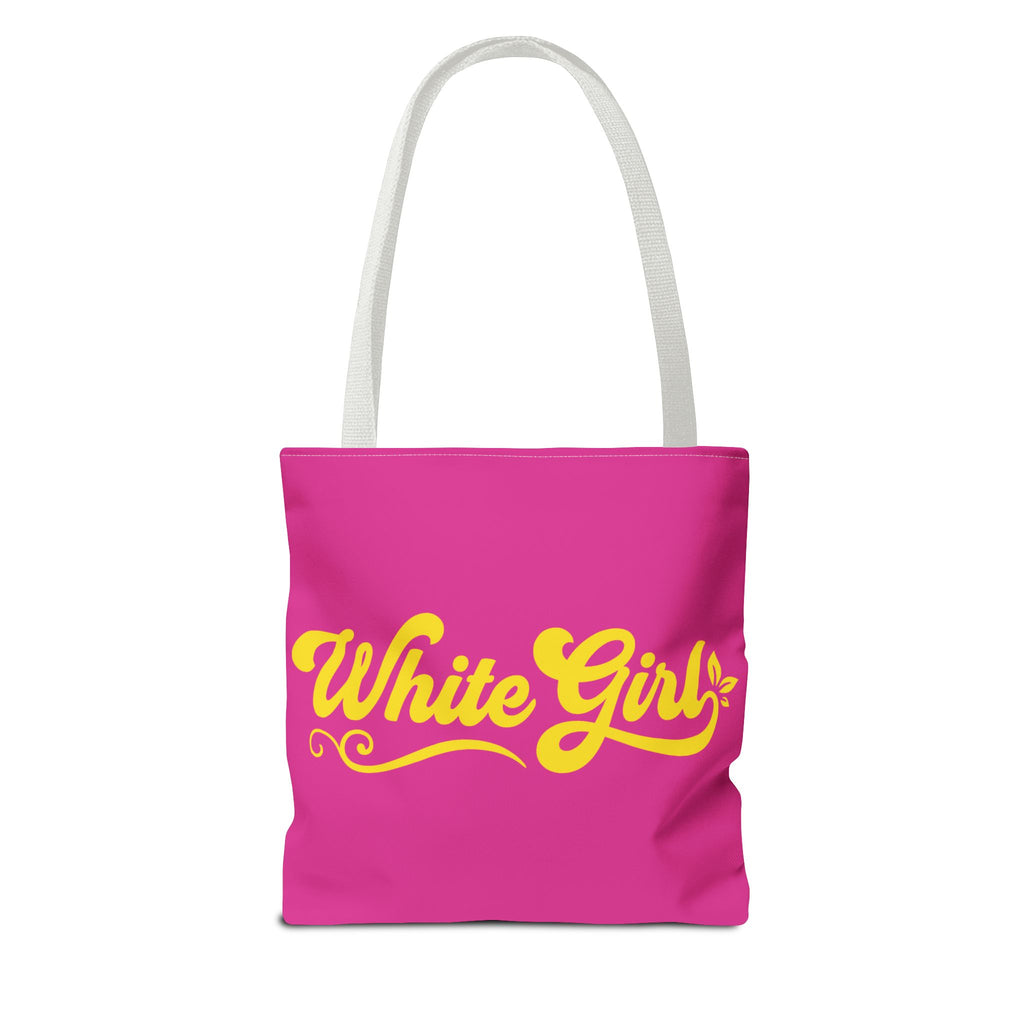 White Girl Tote Bag