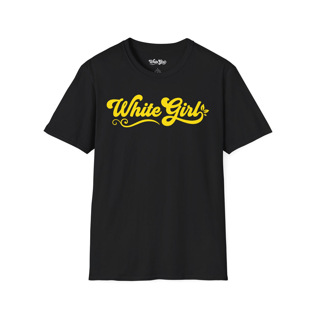 White Girl Poster T-Shirt