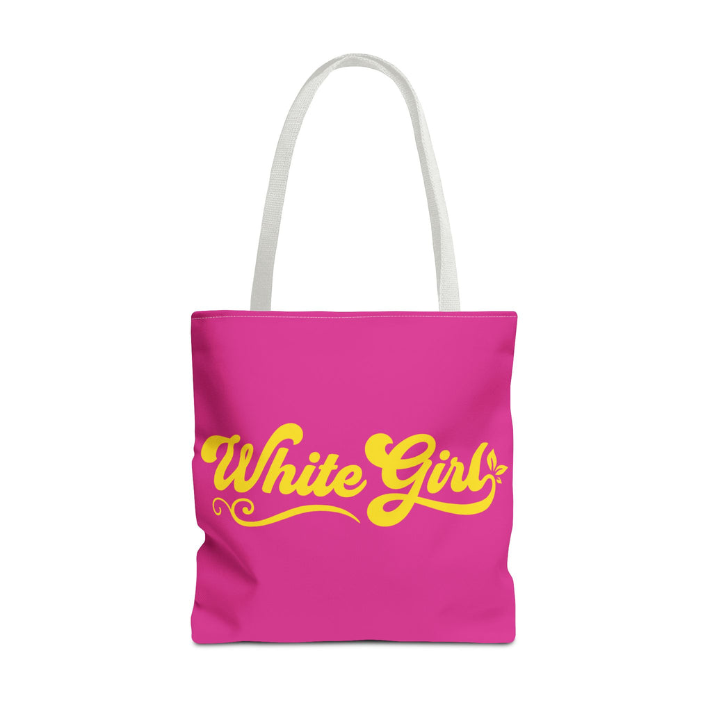 White Girl Tote Bag