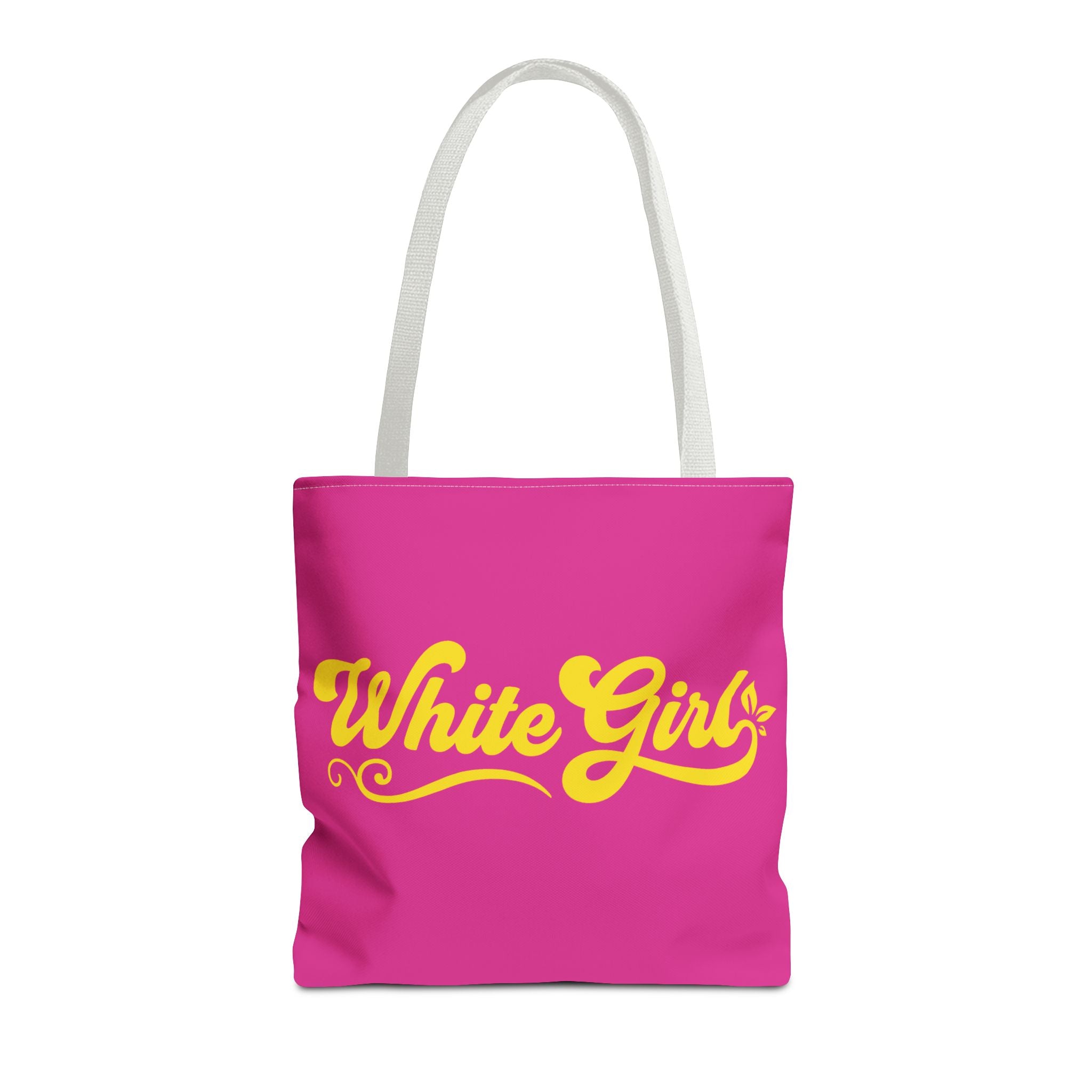 White Girl Tote Bag