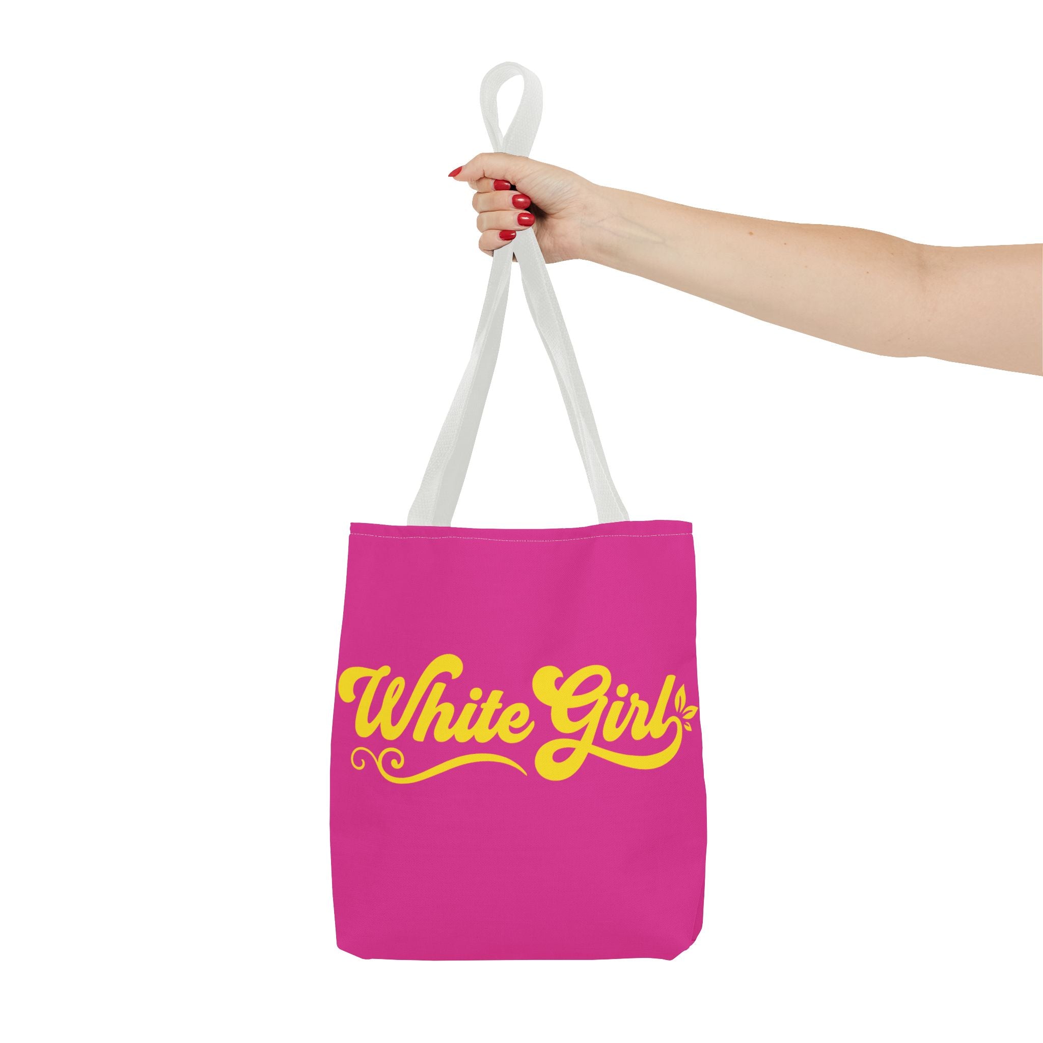 White Girl Tote Bag