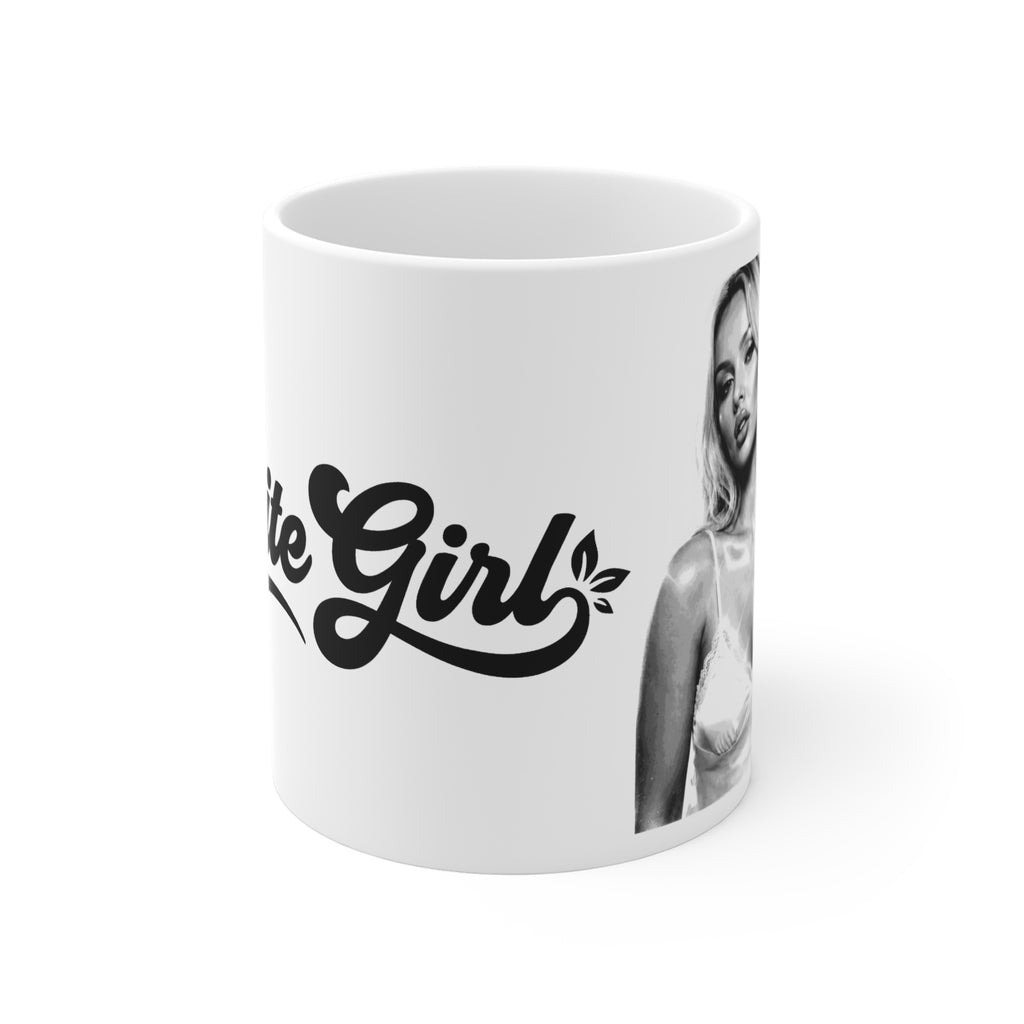 White Girl Poster Mug