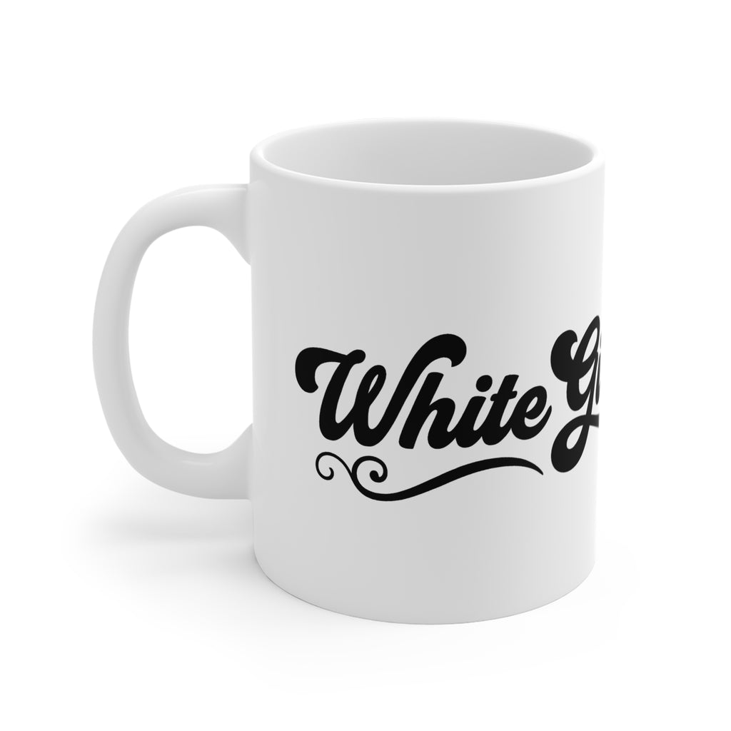 White Girl Poster Mug