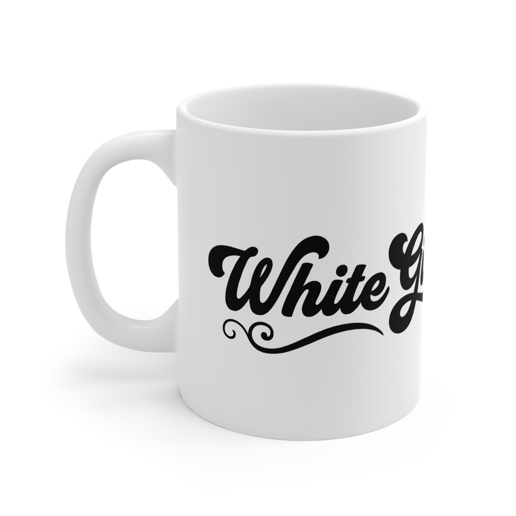 White Girl Poster Mug