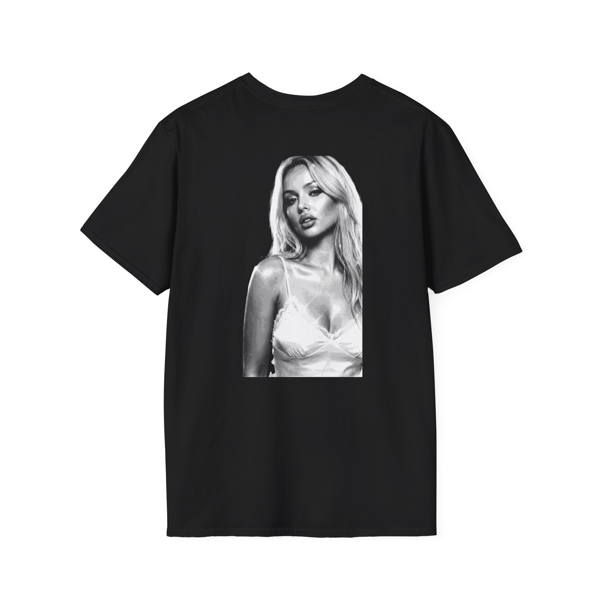White Girl Poster T-Shirt