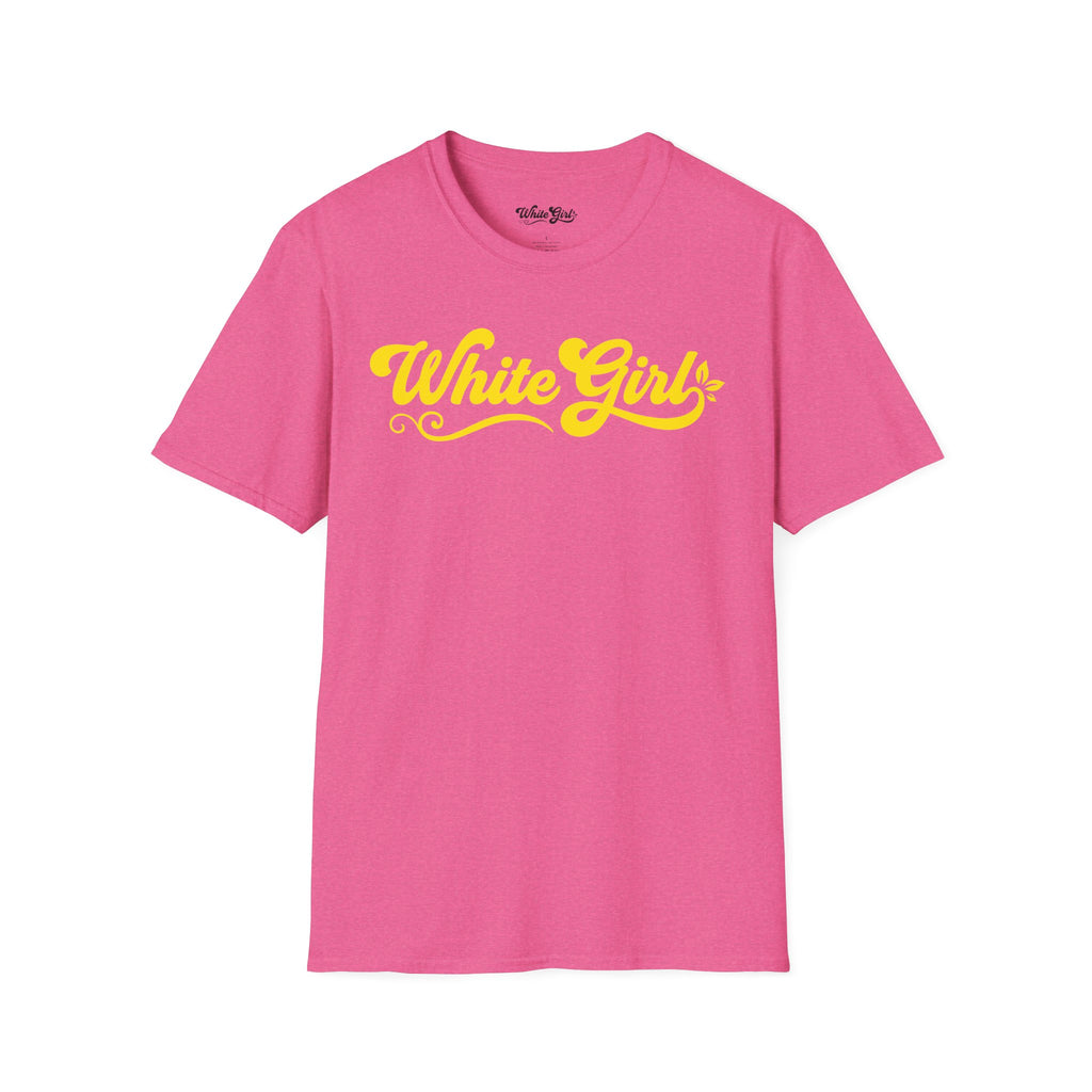White Girl Poster T-Shirt